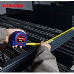 Teknocan Marketing WP261009 5MX19MM/16FT. Naylon Kaplama Sarı Çelik Şerit Metre - Option-1