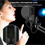 Teknocan Marketing Yanmai Bilgisayar Standlı Mikrofon Profesyonel Podcast Mikrofon Kiti Tak Çalıştır USB Kablolu Pc Dizüstü Bilgisayar Için Vlog Canlı Yayın (Micpro X2) - Option-1 - 001-Renkli