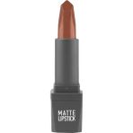 Teknocan Marketing Yoğun Renk Veren Uzun Süre Kalıcı Nemlendirici Kadifemsi Mat Ruj - Matte Lipstick 403 Caramel Nude - Option-1