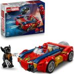 Teknocan Örümcek Adam Arabası, Venomlaşmış Wolverine’e Karşı 76336-7 Yaş ve Üzeri Çocuklar Için 2 Minifigürü Içeren Yaratıcı Oyuncak Yapım Seti, Rol Yapma Oyuncağı, Hediye Fikri (134 Parça) - 0 - Siyah