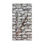Teknocan Taş Duvar Desenli Kendinden Yapışkanlı Folyo (3 Metre-60 Cm),, Dekor Folyosu, Pvc Çıkartma, Mobilya, Mutfak Dolabı, Granit, Cam,, Plastik Için Uygun (Gri Taş Duvar Desen) - Option-1