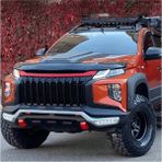 Teknocity Mıtsubıshı L200 Triton Series 6 2019+ ile Uyumlu Kaput Ucu Kaplaması Koruma
