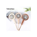 TeknoClass Ultra Güçlü Taşınabilir Mini El Fanı Vantilatör Şarjlı 3 Kademeli Hız Ayarı Taşıma İpli El Fanı