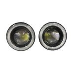 Teknoclub Mercekli Led Angel Sis Farı 76 mm - Mavi