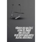 Teknodayım 100 Saat Bluetooth Kulaklık Dijital Göstergeli Anc Özelliği Kablolu - Çok Renkli