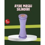 Teknodayım Ayak Masaj Aleti Kirpi Masaj Topu Kompakt Taşınabilir - Çok Renkli