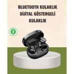Teknodayım LED Ekranlı Şarjlı Kablosuz Kulak Içi Kulaklık - Çok Renkli