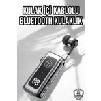 teknodayım Makaralı Bluetooth Kulaklık Kulak İçi Dijital Göstergeli Yüksek Ses Kaliteli
