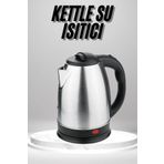 teknodayım Su Isıtıcı 220 - 240 V Paslanmaz Çelik Kettle Uzun Ömürlü 2000 Watt