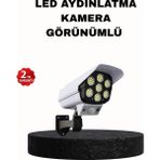 Teknodayım Teknolojik Güneş Enerjili Güvenlik Işığı Dış Mekan 5 Eksen Ayarlı ve Pır Hareket Sensörl� - Çok Renkli