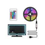 teknoenonline Tv-Pc Arkası Ambians Rgb Led S Usb'Li Kumandalı 3 Metre Ct-4566