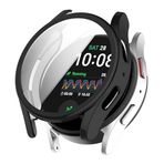 Teknoft Samsung Galaxy Watch 7 40mm İçin Saati Tam Saran TPU Ekran Koruyuculu Çizilme ve Darbelere Karşı Koruma Sağlayan Dokunmatik Etkilemeyen Silikon Kılıf (Siyah, Galaxy Watch 7 40mm)