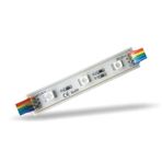TeknoGreen Modül Led Lensli 3 Çipli Renkli Kasa RGB