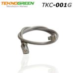 Teknogreen TKC-001G 1 mt Gri Cat6 Kablo