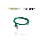 Teknogreen TKC-001Y 1 mt Yeşil Cat6 Kablo