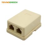 Teknogreen TKK-511 6P4C 2'li Telefon Kutusu