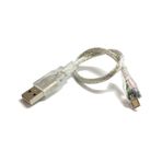 Teknogreen TKU-M333 0.25 m USB Erkek to Micro USB Çevirici Kablo
