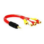 Teknogreen TKY-108 Stereo 6x Rca Dişi Kablo