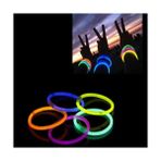 TeknoKapsül 10 Adet Glow Stick Bracelet Fosforlu Kırılan Çubuk Bileklik