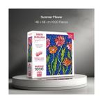 TeknoKapsül 1000 Parça Yaz Çiçekleri Puzzle