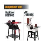 TeknoKapsül 110170V 6 x 48 Inç Zımpara Kayışları | 60 Grit Alüminyum Oksit Zımpara Kemeri | Taşınabilir Kayış Zımpara Makinesi Için Premium Zımpara Kağıdı, 10'lu Paket - Option-1