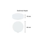 TeknoKapsül 250 ml Şeffaf Süt, Ayran, Limonata, Meşrubat Şişesi 250 cc Plastik Kapaklı Boş Cam Şişe 2 Adet - 0 - Siyah - Option-1