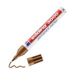 TeknoKapsül 3000 Kalıcı Marker - Toprak Rengi - 1 Kalem - Yuvarlak Uç 1,5-3 mm - Hızlı Kuruyan Kalıcı Marker - Suya Dayanıklı, Silinmeye Dayanıklı - Karton, Plastik, Ahşap, Metal Için - Evrensel Marker - -- - Option-1
