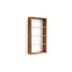 TeknoKapsül 30X60 cm Pleksi Raflı Dekoratif Duvar Rafı – Geniş Mutfak Baharat Rafı, Duvara Monte Organizer Raf,