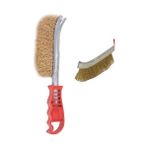 TeknoKapsül 4045 Plastik Saplı Tel Fırça Pirinç Tel Fırça Çelik Tel Fırça 1410 - Option-1