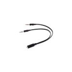 TeknoKapsül 4457 Kulaklık Mikrofon Çevirici Ayırıcı Dönüştürücü Çoklayıcı Adaptör