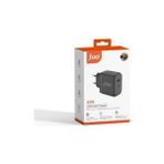 TeknoKapsül 45W Gan Usb-C + Usb-A Şarj Aleti & Ipad & & Uyumlu Pd Type-C Hızlı Şarj Siyah