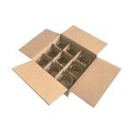 TeknoKapsül 50 ml Şeffaf Krem Cam Kavanoz Plastik Beyaz Kapaklı 6 Adet (50 cc (Krem))