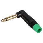 TeknoKapsül 6.3 mm Mono L Tip Plastik Gövde Metal Uç Gitar Fiş