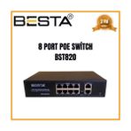 TeknoKapsül 8 Port Poe Switch BST820
