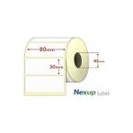 TeknoKapsül 80X30 mm Termal Etiket, Barkod/adres/kargo Termal Etiketleri, Zebra Diğer Yazıcılarla Uyumlu