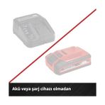 TeknoKapsül Akülü Darbeli Vidalama Te-Cı 18/1 Li-Solo Power X- (Li-Ion, 18V, 0-2300 Devir/dk, Maksimum Sert Tork 140 Nm, Devir Kontrol Elektroniği, Akü ve Şarj Cihazı Dahil Değildir) - 4510034 - Option-1
