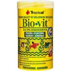 TeknoKapsül Akvaryum Balıkları Için Bitki Yemi Bio-Vit 250 ml / 50 G