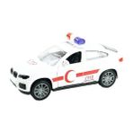 TeknoKapsül Ambulans Arabası Sürtmeli Plastik - JW567-062 (Lisinya)