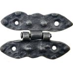 TeknoKapsül Antika Tarz Dekoratif Pirinç Bodur Menteşe - 75X50 Mm, Oksit - Seçenek