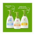 TeknoKapsül Babyganics Bebek Şampuanı+ Vücut Yıkama Pompası Şişesi, Papatya Mine Çiçeği, 16OZ