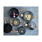 TeknoKapsül Bien 10 Parça Indüksiyonlu Akasya Ağacı Sap Kulplu Tencere Tava Seti