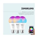TeknoKapsül Bix Sl-02 Çok Renkli 11W Rgb Wifi-Bluetooth Uzaktan Kontrollü Akıllı Ampul