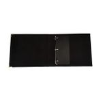 TeknoKapsül (Burgundy) - 30CM By 30CM 3-Ring Sewn Binder, Burgundy - 000-Siyah - 1 Adet - Option-1