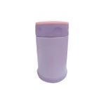 TeknoKapsül Çelik Içli Termos 500 ml Çelik Kaşık Ile Pembe-Mor - 0,25 L