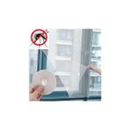 TeknoKapsül Cırt Bantlı Yapışkanlı 100CM x 150CM Kesilebilir Pencere Sinekliği