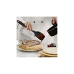 TeknoKapsül Dayanıklı Silikon Spatula Seti, 6 Parça, Siyah