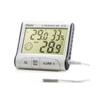 TeknoKapsül DC103 Iç Dış Max-Min Prob Termometre Nem Ölçer - 02Y-Yeşil