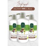 TeknoKapsül Doğal Zeytinyağlı Saç Kremi 600 ml x 3 Adet