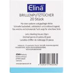 TeknoKapsül Elina Med Brillenputztücher Gözlük Temizleme Mendili, 20’li Tek Kullanımlık Islak Mendil – Buğu Önl