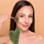 TeknoKapsül Face Jade Roller Masaj Taşı